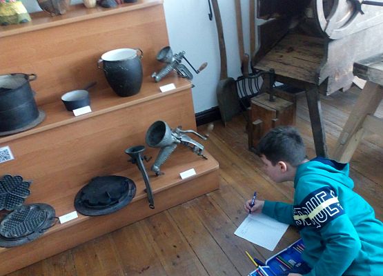 „Ginące rzemiosła na Kaszubach”- lekcja muzealna grafika