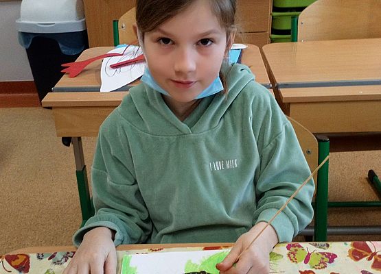 Malujemy kartki wielkanocne na kółku plastycznym grafika