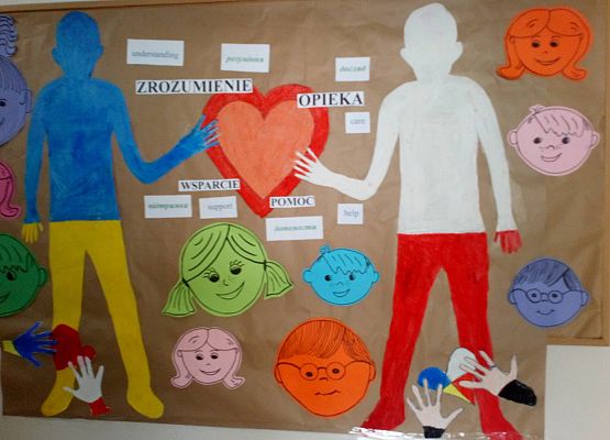 Gazetka "Solidarni z Ukrainą” grafika