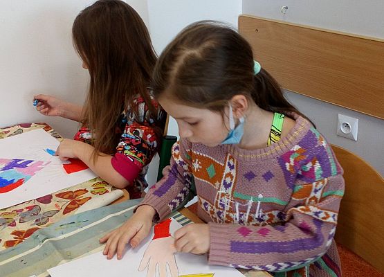 Gazetka "Solidarni z Ukrainą” grafika