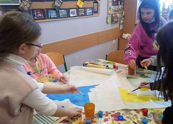 Gazetka "Solidarni z Ukrainą” grafika