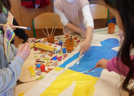 Gazetka "Solidarni z Ukrainą” grafika