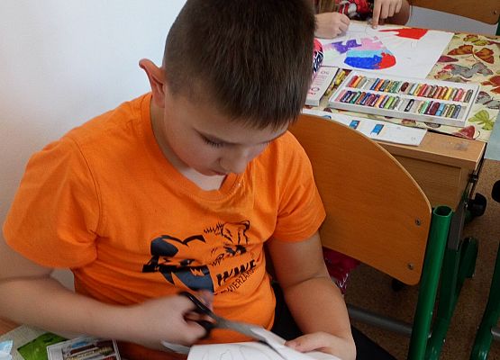 Gazetka "Solidarni z Ukrainą” grafika