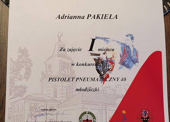 Zawody strzeleckie grafika