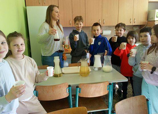 Mini laboratorium w klasie trzeciej grafika