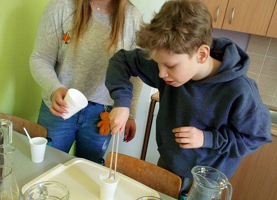 Mini laboratorium w klasie trzeciej grafika