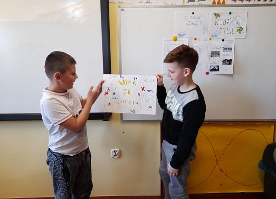 Światowy Dzień Wody w klasie 2b grafika