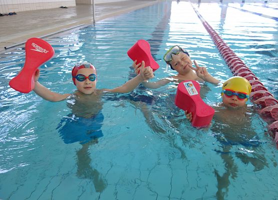 Zajęcia pływania klasa I-III grafika