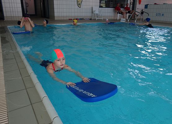 Zajęcia pływania klasa I-III grafika