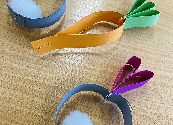 Wielkanocne girlandy Złotych rączek grafika