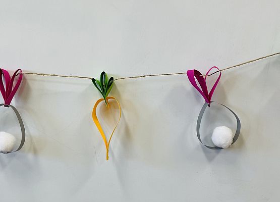 Wielkanocne girlandy Złotych rączek grafika