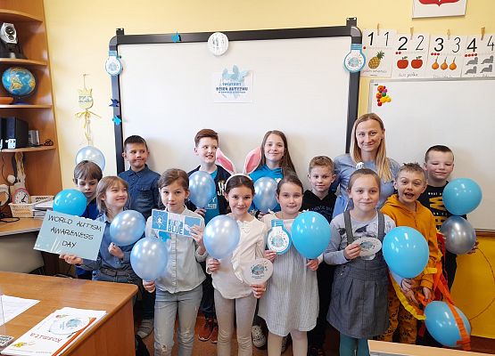 Inauguracja wydarzeń wiedzy o autyzmie grafika