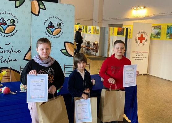 Nagrody w Powiatowym Konkursie Plastycznym „Pisanka lub stroik wielkanocny” grafika