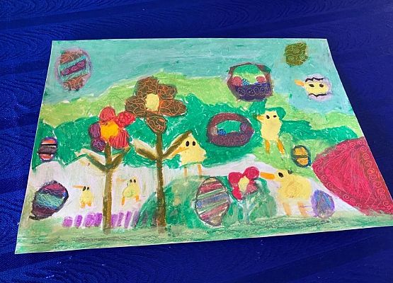 Nagrody w Powiatowym Konkursie Plastycznym „Pisanka lub stroik wielkanocny” grafika