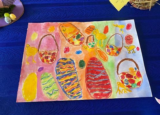 Nagrody w Powiatowym Konkursie Plastycznym „Pisanka lub stroik wielkanocny” grafika