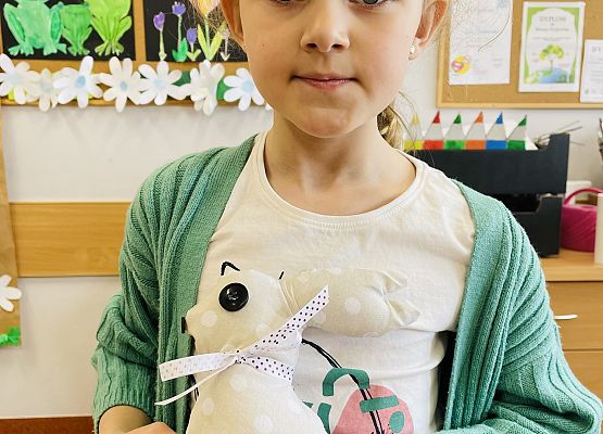 Wielkanocne zajączki Złotych Rączek grafika