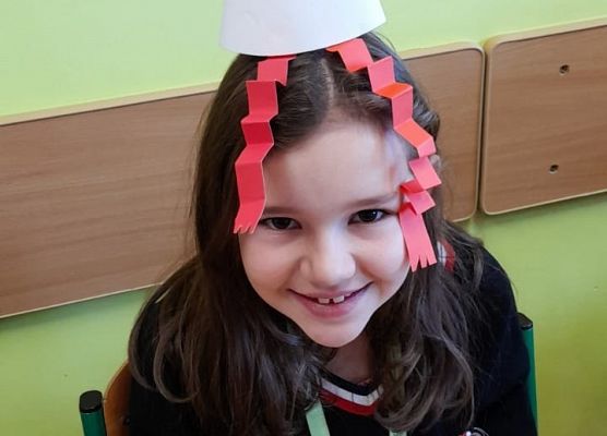 Wiosenne bociany klasy 2b grafika