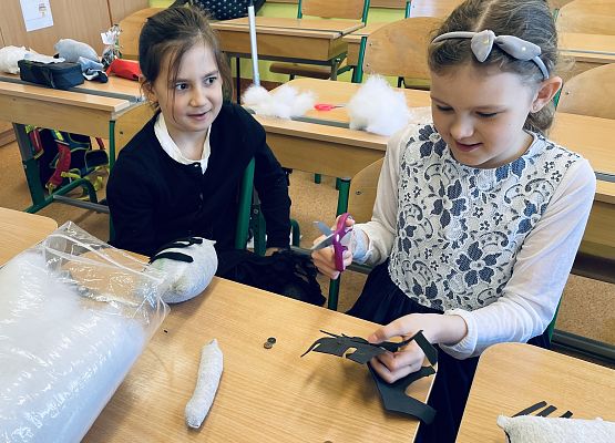 Złote rączki - kotki ze skarpetek grafika