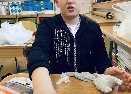 Złote rączki - kotki ze skarpetek grafika