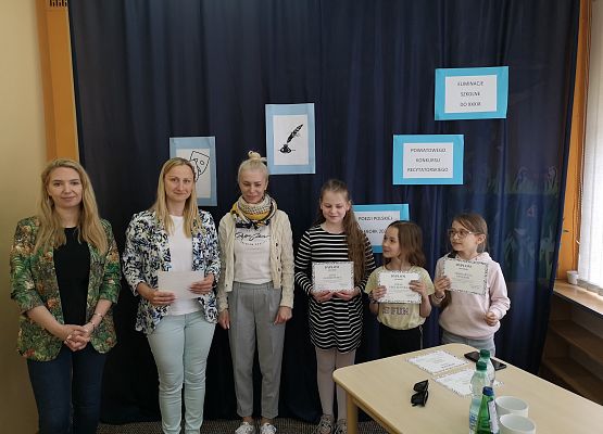 Szkolne eliminacje Konkursu Recytatorskiego Poezji Polskiej grafika