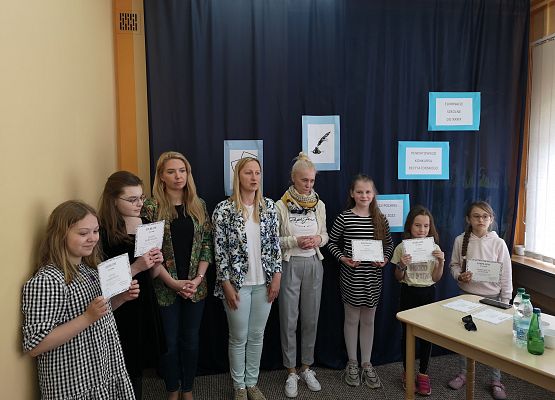 Szkolne eliminacje Konkursu Recytatorskiego Poezji Polskiej grafika