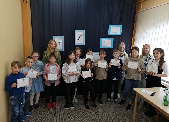 Szkolne eliminacje Konkursu Recytatorskiego Poezji Polskiej grafika