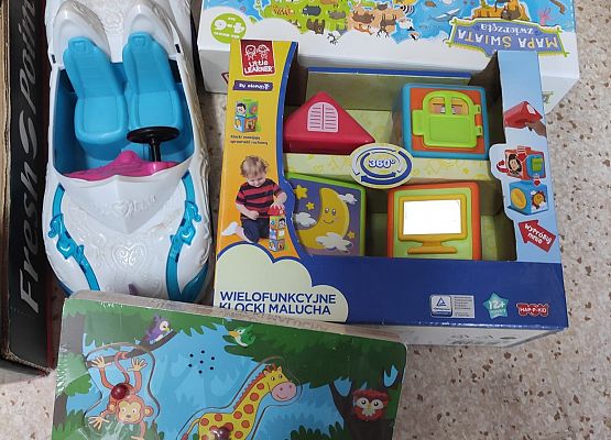 Podarunki dla dzieci z Ukrainy grafika