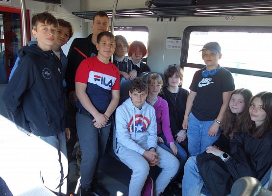 Wycieczka klasy 7 b grafika