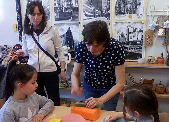 Warsztaty rękodzieła – filcowanie na sucho grafika