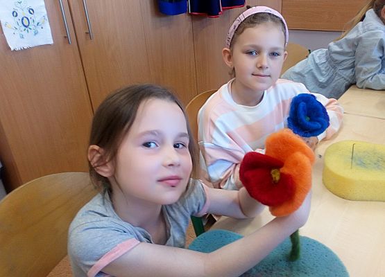 Warsztaty rękodzieła – filcowanie na sucho grafika