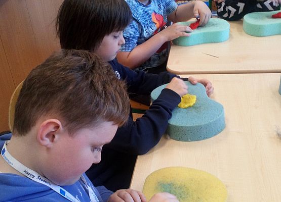 Warsztaty rękodzieła – filcowanie na sucho grafika