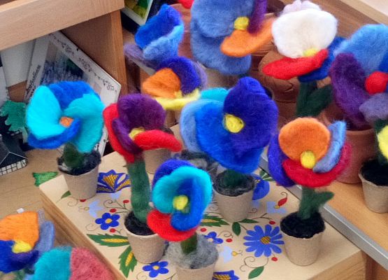 Warsztaty rękodzieła – filcowanie na sucho grafika