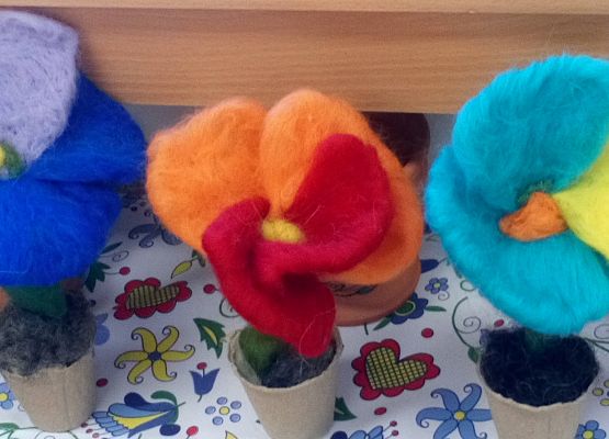 Warsztaty rękodzieła – filcowanie na sucho grafika