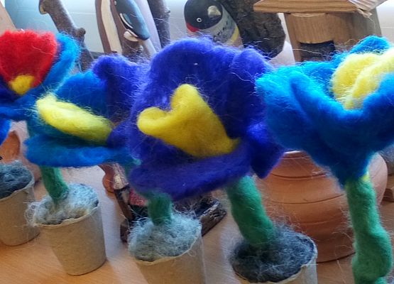 Warsztaty rękodzieła – filcowanie na sucho grafika