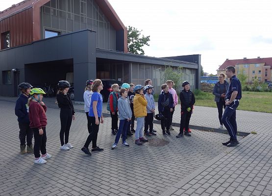 Egzamin na kartę rowerową grafika