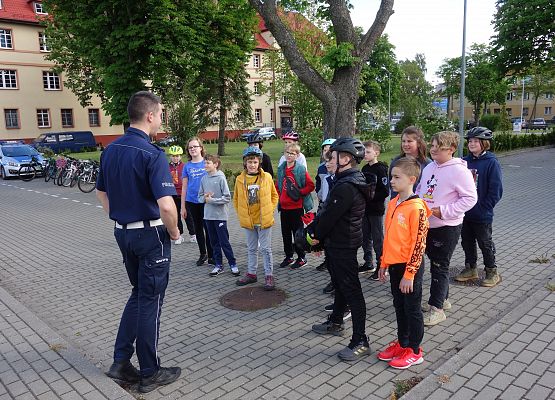 Egzamin na kartę rowerową grafika