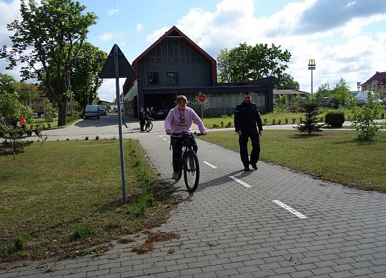 Egzamin na kartę rowerową grafika