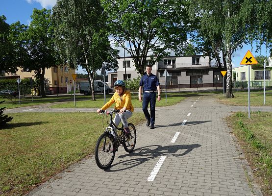 Egzamin na kartę rowerową grafika