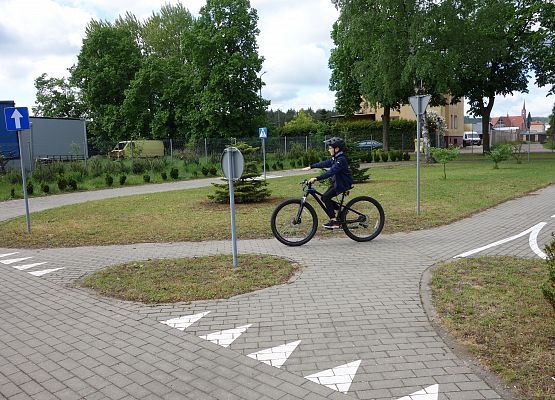 Egzamin na kartę rowerową grafika