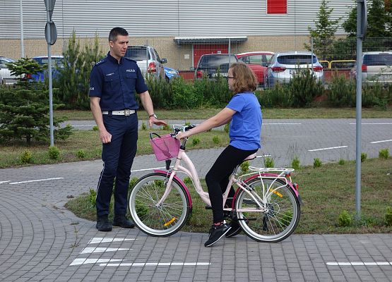 Egzamin na kartę rowerową grafika