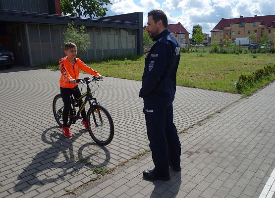 Egzamin na kartę rowerową grafika