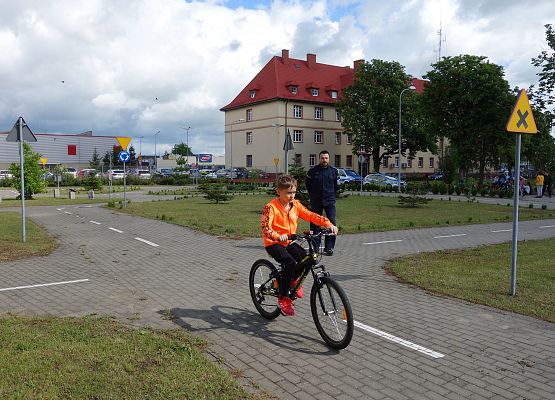 Egzamin na kartę rowerową grafika