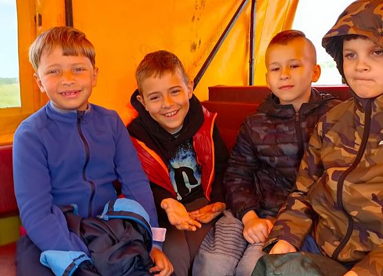 Dzień Dziecka kl. I-III w Słajszewie - fotorelacja grafika