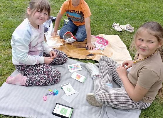 Dzień Dziecka kl. I-III w Słajszewie - fotorelacja grafika