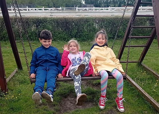 Dzień Dziecka kl. I-III w Słajszewie - fotorelacja grafika