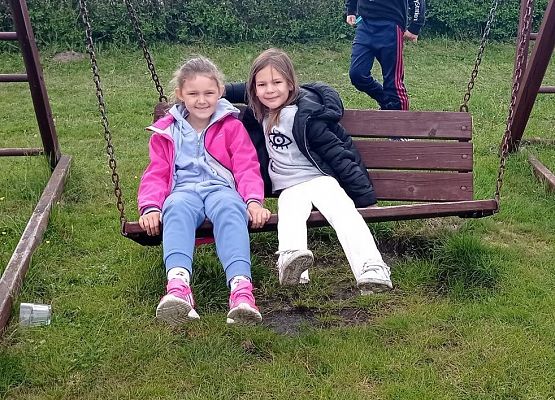 Dzień Dziecka kl. I-III w Słajszewie - fotorelacja grafika