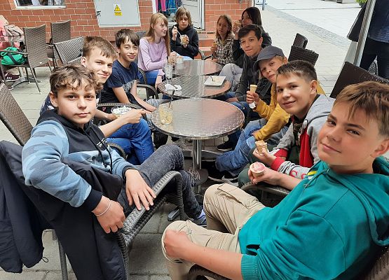 Dzień Dziecka w klasie 7b grafika