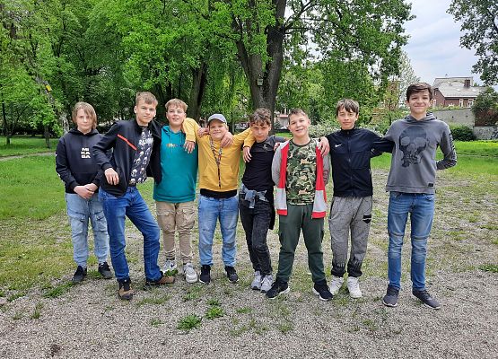 Dzień Dziecka w klasie 7b grafika