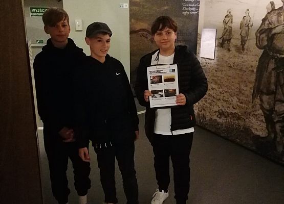 Wycieczka kl. 7a do Warszawy grafika