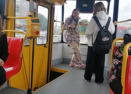 Wycieczka kl. 7a do Warszawy grafika